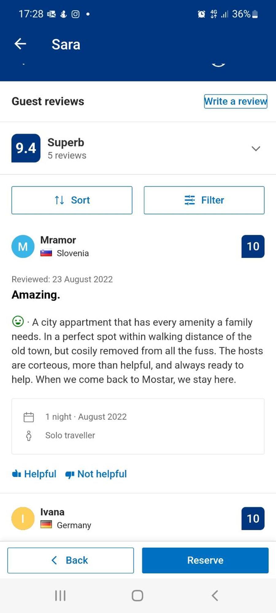 Sara Apartment Mostar Phòng bức ảnh